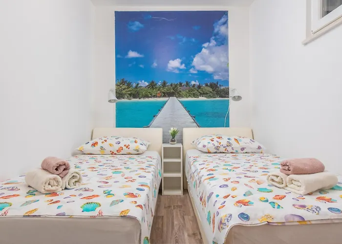 Beachfront Mihovil With Direct Access Villa *